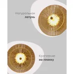 Настенный светильник Moderli Brass V11022-WL