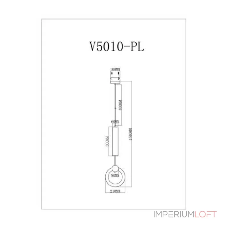 Светодиодный подвесной светильник Moderli V5010-PL Richard от ImperiumLoft Светодиодный подвесной светильник Moderli V5010-PL Richard от ImperiumLoft