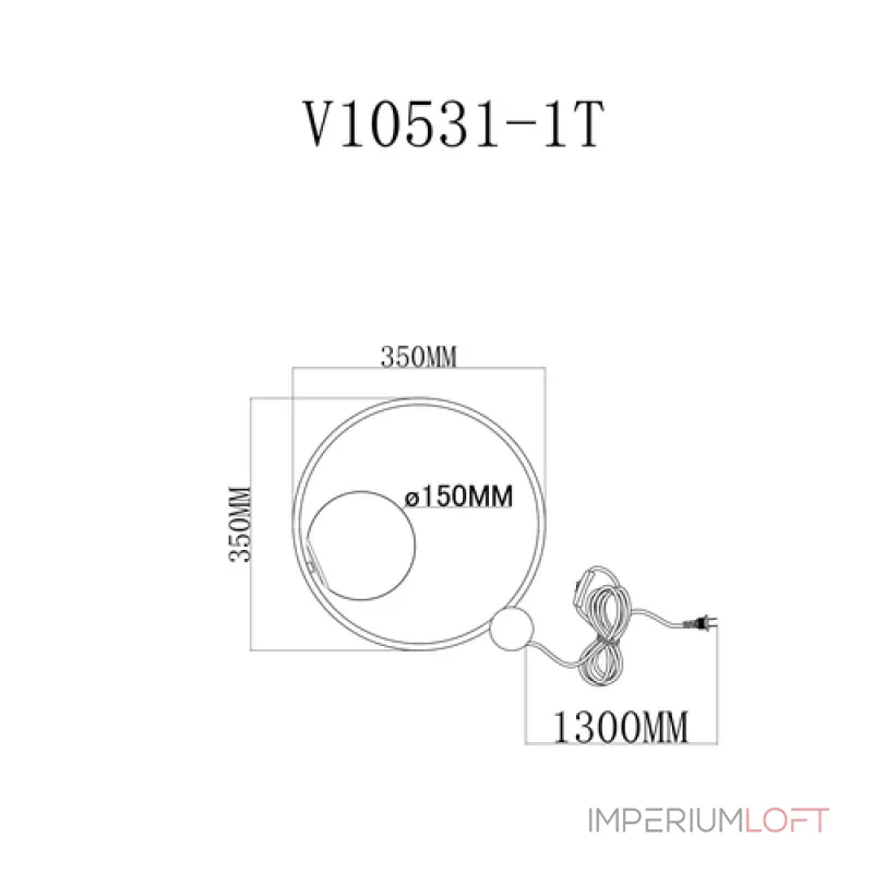 Лампа настольная Moderli V10531-1T Toledo от ImperiumLoft Лампа настольная Moderli V10531-1T Toledo от ImperiumLoft