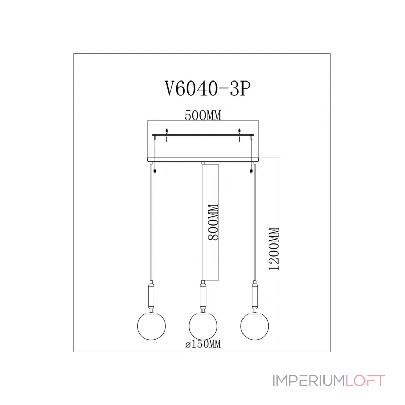 Подвесной светильник Moderli Scrumbel V11565-3P Подвесной светильник Moderli Scrumbel V11565-3P