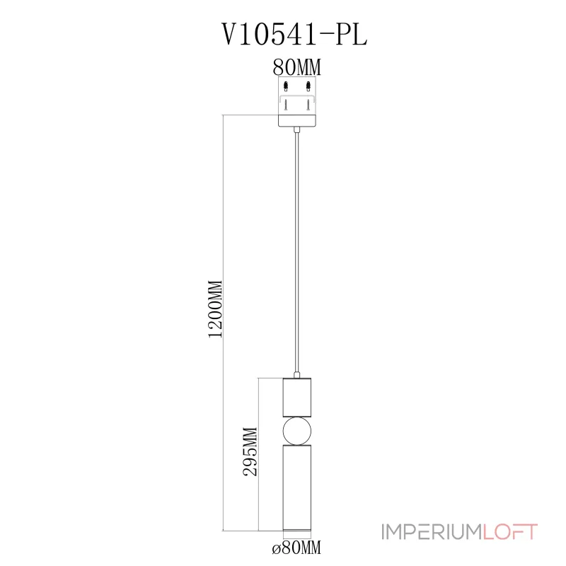 Светильник подвесной Moderli V10541-PL Salem