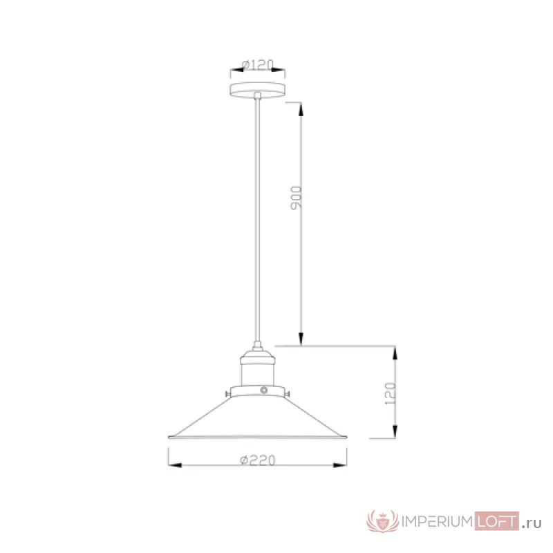 Подвесной светильник Moderli V1340-1P Night 1*E27*60W от ImperiumLoft