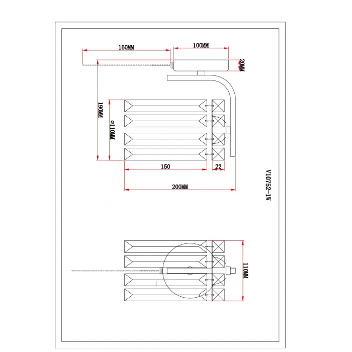 Бра Moderli Everly V10752-1W от ImperiumLoft