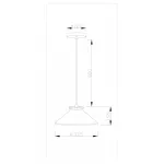 Подвесной светильник Moderli V1431-1P Brabbo 1*E27*60W от ImperiumLoft