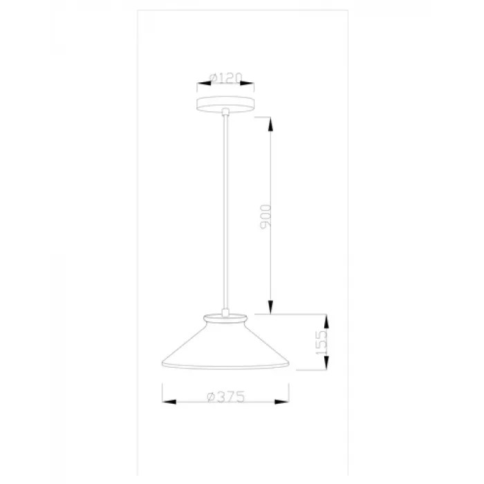 Подвесной светильник Moderli V1431-1P Brabbo 1*E27*60W от ImperiumLoft