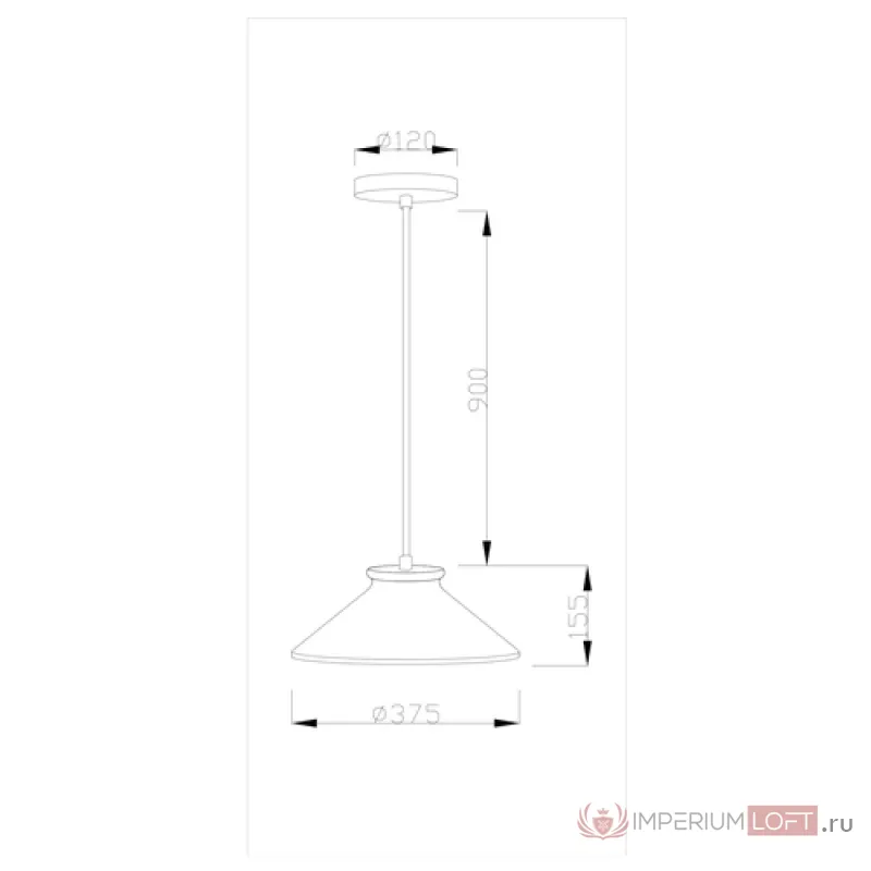 Подвесной светильник Moderli V1431-1P Brabbo 1*E27*60W от ImperiumLoft