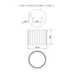 Спот Stool Group Cora V11886-1C