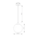 Подвесной светильник Moderli Sumatra V11527-1P