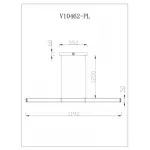 Светильник подвесной светодиодный Moderli V10462-PL Varese от ImperiumLoft