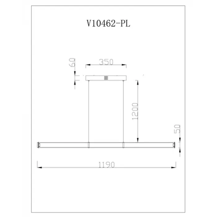 Светильник подвесной светодиодный Moderli V10462-PL Varese от ImperiumLoft
