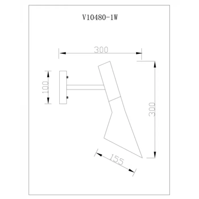 Бра Moderli V10480-1W Turin от ImperiumLoft