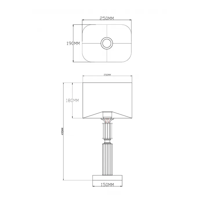 Настольная лампа Moderli Katar V2621-1T от ImperiumLoft