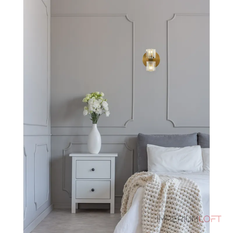 Светильник настенный Moderli Brass V11016-2W от ImperiumLoft Светильник настенный Moderli Brass V11016-2W от ImperiumLoft