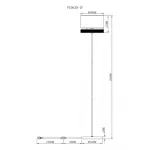 Торшер Moderli V10630-1F Gela от ImperiumLoft