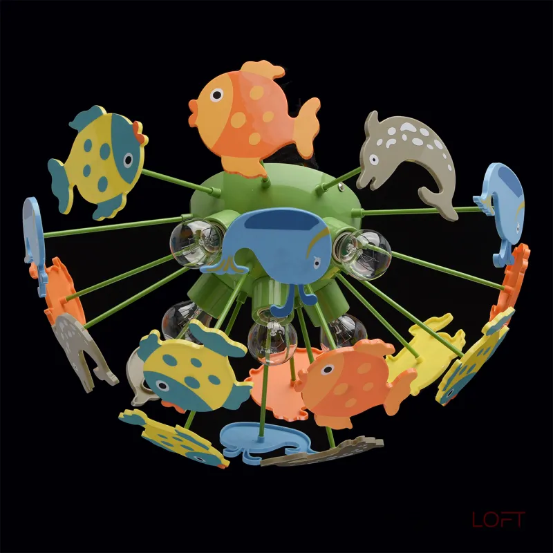 Потолочная люстра MW-Light Улыбка 365014605 Потолочная люстра MW-Light Улыбка 365014605