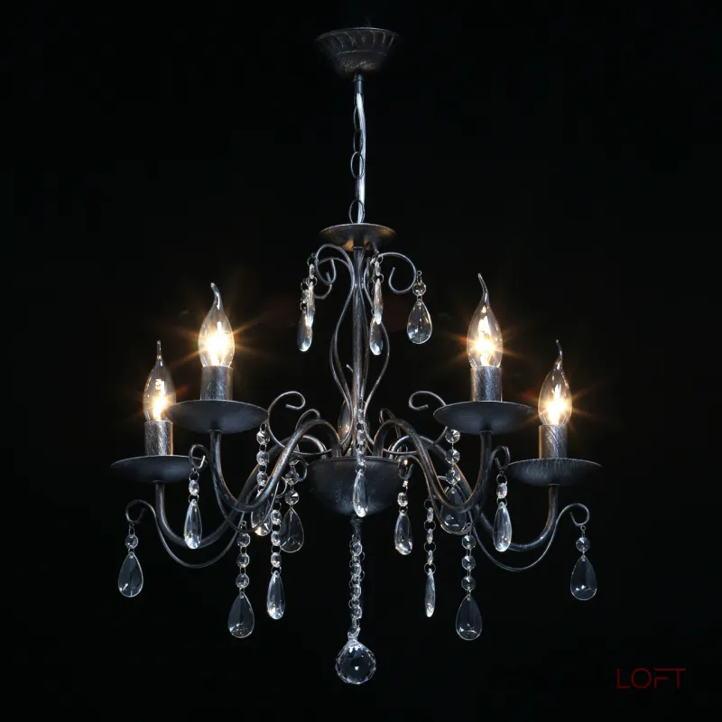 Подвесная люстра DeMarkt City Аврора 16 371015205 