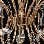 Подвесная люстра MW-Light Адель 6 373012808 Цвет арматуры золото Цвет плафонов прозрачный от ImperiumLoft