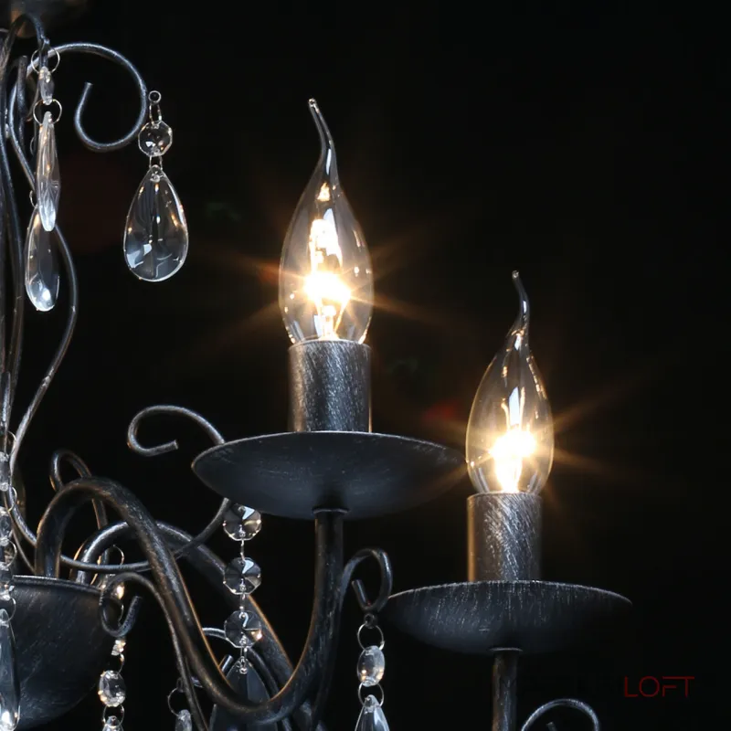 Подвесная люстра DeMarkt City Аврора 16 371015205 