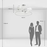 Люстра потолочная De City Вита 220013406 от ImperiumLoft