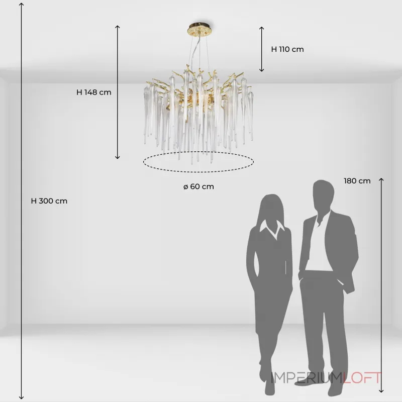 Подвесная люстра De City Лайма 467011608 Подвесная люстра De City Лайма 467011608