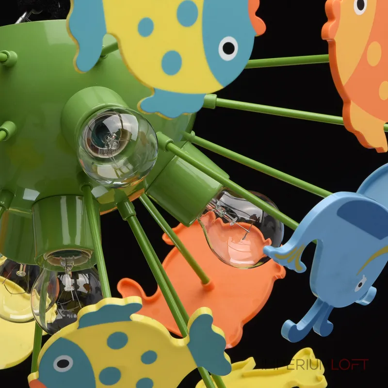 Потолочная люстра MW-Light Улыбка 365014605 Потолочная люстра MW-Light Улыбка 365014605