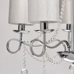 Подвесная люстра MW-Light Федерика 83 684010105 Цвет арматуры хром Цвет плафонов белый от ImperiumLoft