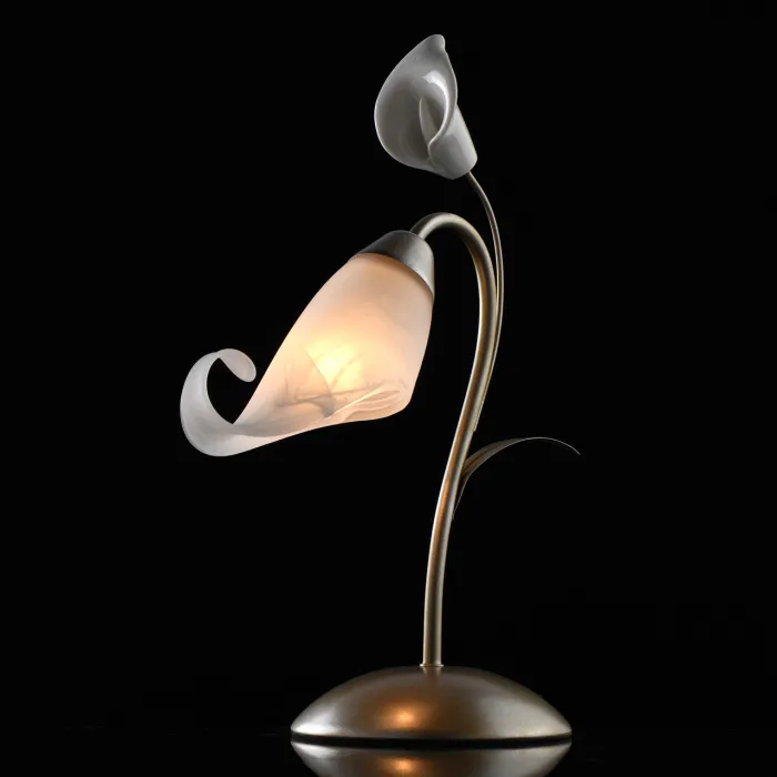 Настольная лампа декоративная MW-Light Восторг 19 242037301 Цвет плафонов белый Цвет арматуры латунь от ImperiumLoft