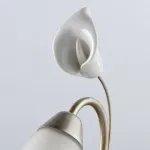 Настольная лампа декоративная MW-Light Восторг 19 242037301 Цвет плафонов белый Цвет арматуры латунь от ImperiumLoft