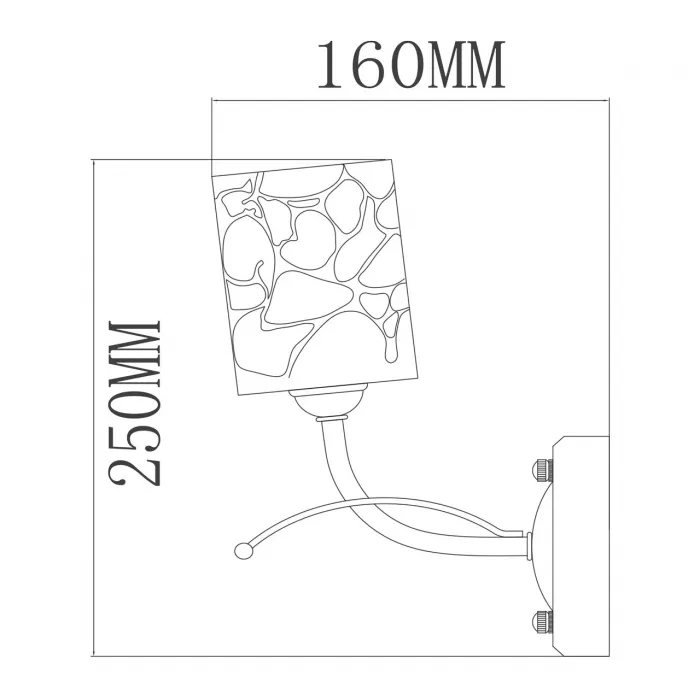 Бра MW-Light Олимпия 261029601 от ImperiumLoft