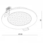 Встраиваемый светильник DeMarkt Стаут 702012201 от ImperiumLoft Встраиваемый светильник DeMarkt Стаут 702012201 от ImperiumLoft