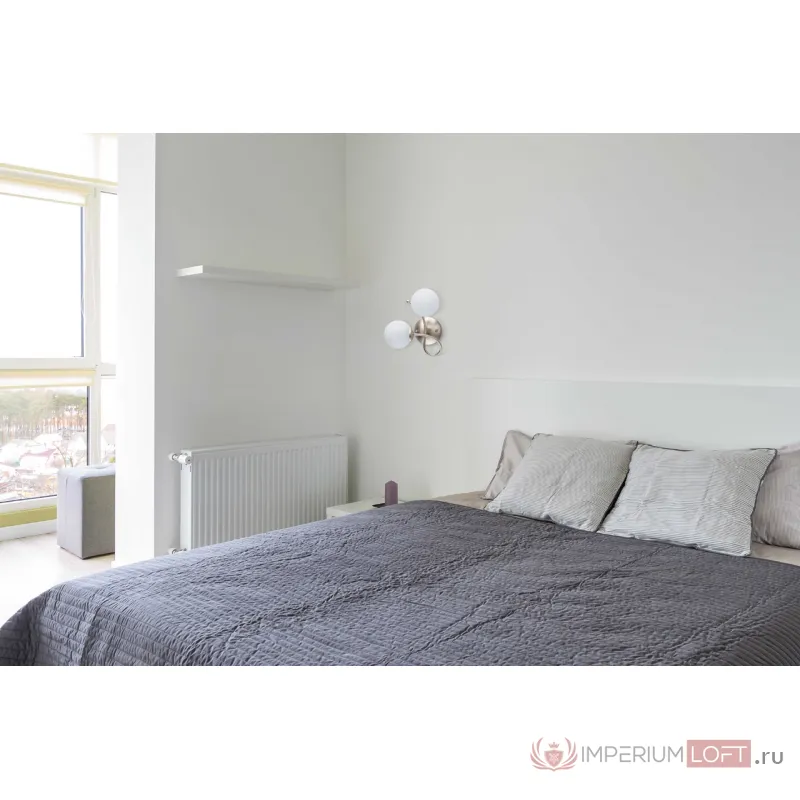 Бра MW-Light Оливия 306023502 Цвет арматуры золото Цвет плафонов белый от ImperiumLoft