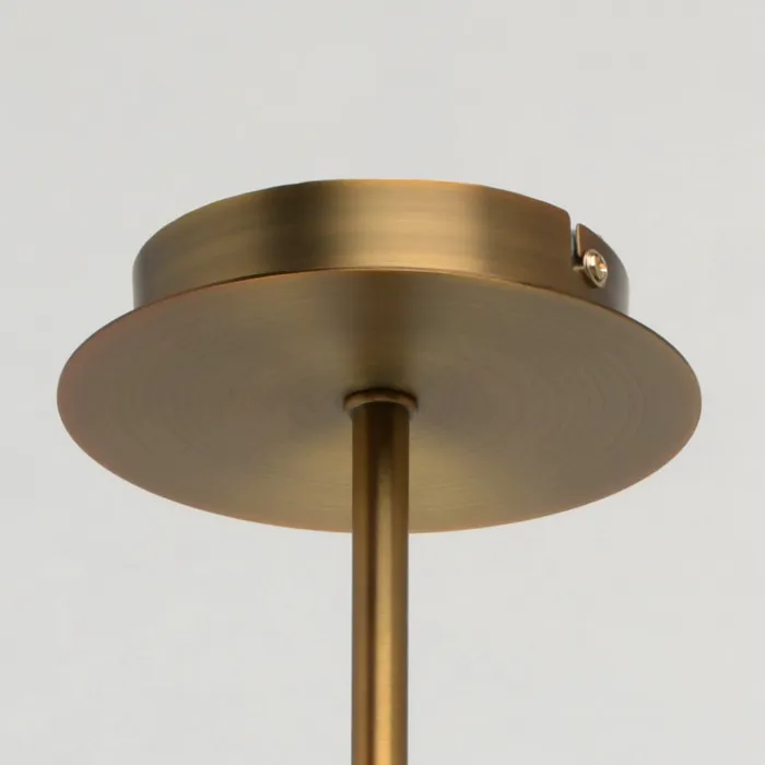Люстра на штанге MW-Light Сайрус 721010408 Цвет арматуры бронза Цвет плафонов черный от ImperiumLoft