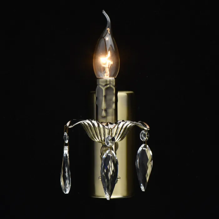 Бра MW-Light Аврора 19 371026201 Цвет плафонов прозрачный Цвет арматуры бронза от ImperiumLoft