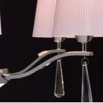 Подвесная люстра MW-Light Прато 2 101011105 Цвет арматуры хром Цвет плафонов белый от ImperiumLoft
