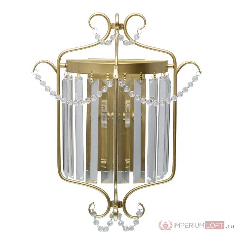 Накладной светильник MW-Light Адель 373024701 Цвет арматуры золото Цвет плафонов прозрачный от ImperiumLoft
