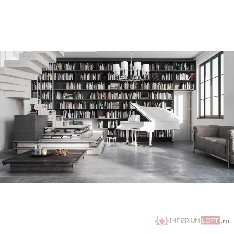 Люстра CHIARO Палермо 386017008 от ImperiumLoft