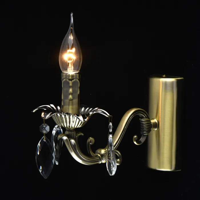 Бра MW-Light Аврора 19 371026201 Цвет плафонов прозрачный Цвет арматуры бронза от ImperiumLoft