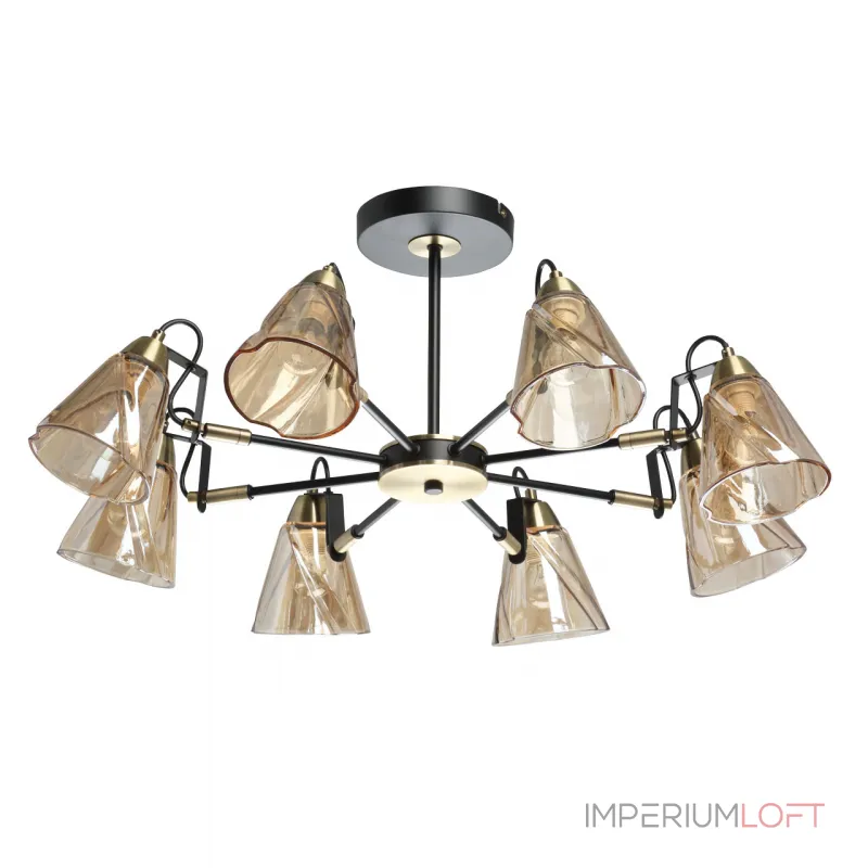 Потолочная люстра DeMarkt Гамбург 605016908 Потолочная люстра DeMarkt Гамбург 605016908