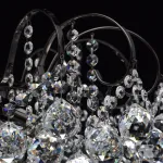 Люстра на штанге MW-Light Жемчуг 1 232016306 Цвет арматуры хром Цвет плафонов прозрачный от ImperiumLoft