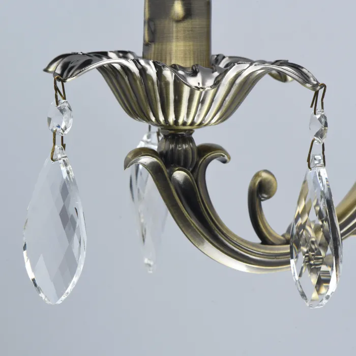 Бра MW-Light Аврора 19 371026201 Цвет плафонов прозрачный Цвет арматуры бронза от ImperiumLoft