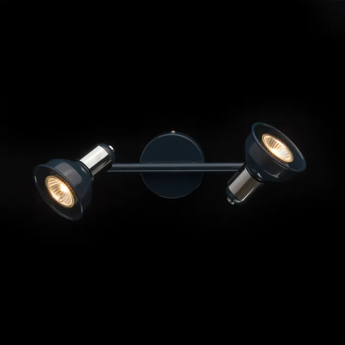 Спот MW-Light Хоф 552020802 Цвет арматуры синий Цвет плафонов синий от ImperiumLoft
