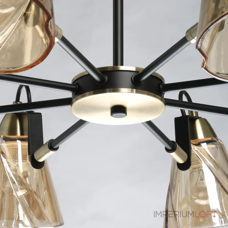 Потолочная люстра DeMarkt Гамбург 605016908 Потолочная люстра DeMarkt Гамбург 605016908