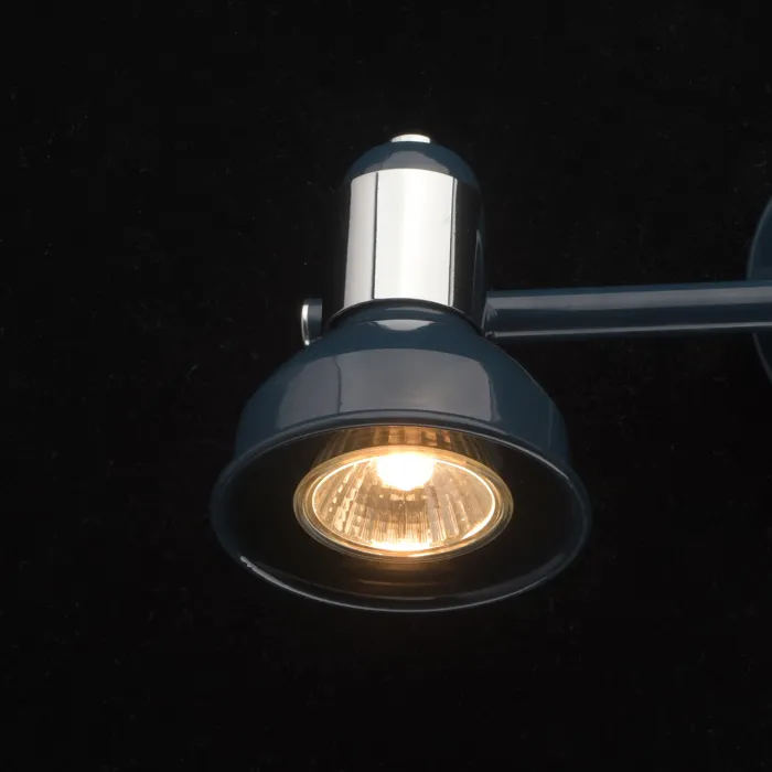 Спот MW-Light Хоф 552020802 Цвет арматуры синий Цвет плафонов синий от ImperiumLoft
