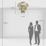 Люстра потолочная MW-Light Монарх 121010505 от ImperiumLoft
