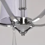 Подвесная люстра MW-Light Прато 2 101011105 Цвет арматуры хром Цвет плафонов белый от ImperiumLoft