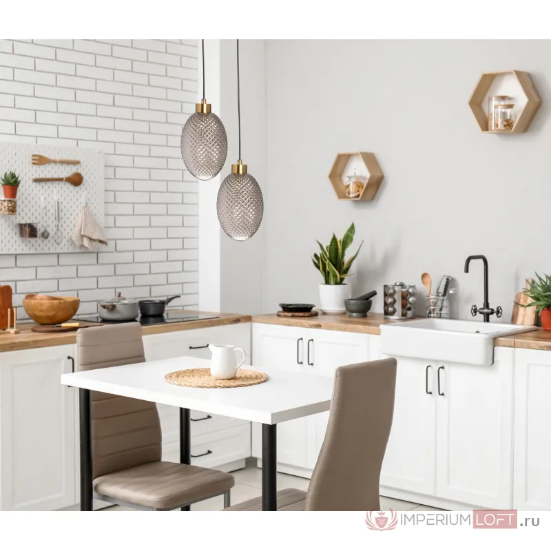 Подвесной светильник DeMarkt Крайс 657014201 от ImperiumLoft