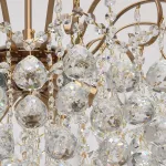 Люстра на штанге MW-Light Жемчуг 1 232016506 Цвет арматуры латунь Цвет плафонов прозрачный от ImperiumLoft