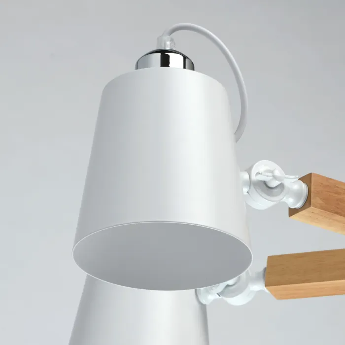 Люстра на штанге MW-Light Форест 4 693011106 Цвет арматуры белый Цвет плафонов белый от ImperiumLoft