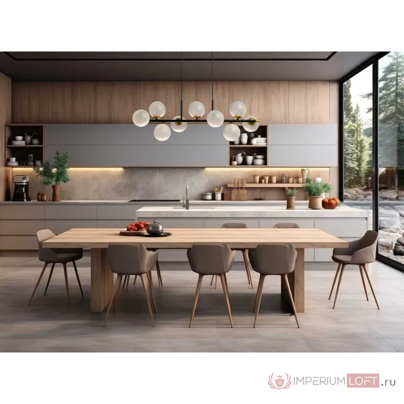 Люстра подвесная De City Оливия 306015809 от ImperiumLoft