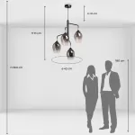 Люстра подвесная De City Альфа 324019104 от ImperiumLoft
